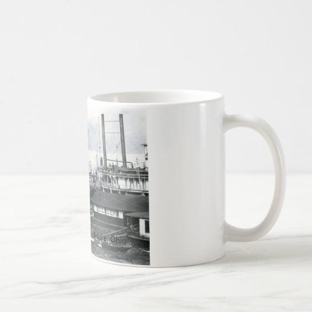 Caneca De Café Eliza H. Barco a vapor (Direita)