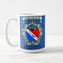 Caneca De Café Elliott Crest e Tartan