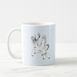 Caneca De Café Ellis Fantasy Reindeer Untamed Unapologetic