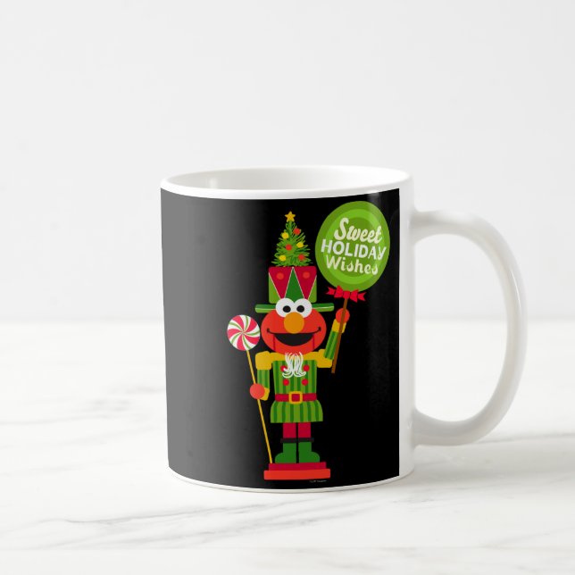 Caneca De Café Elmo Nutcracker  (Direita)
