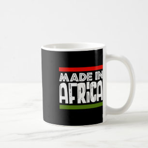 Caneca De Café Em África História Negra Patrimônio Afro Africano