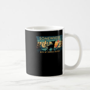 Caneca De Café Em Algum Lugar Com A Minha Vintage Chinesa Prendid