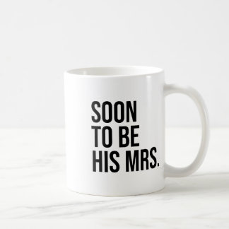 Caneca De Café Em Breve Ser Sua Noiva Futura Mulher