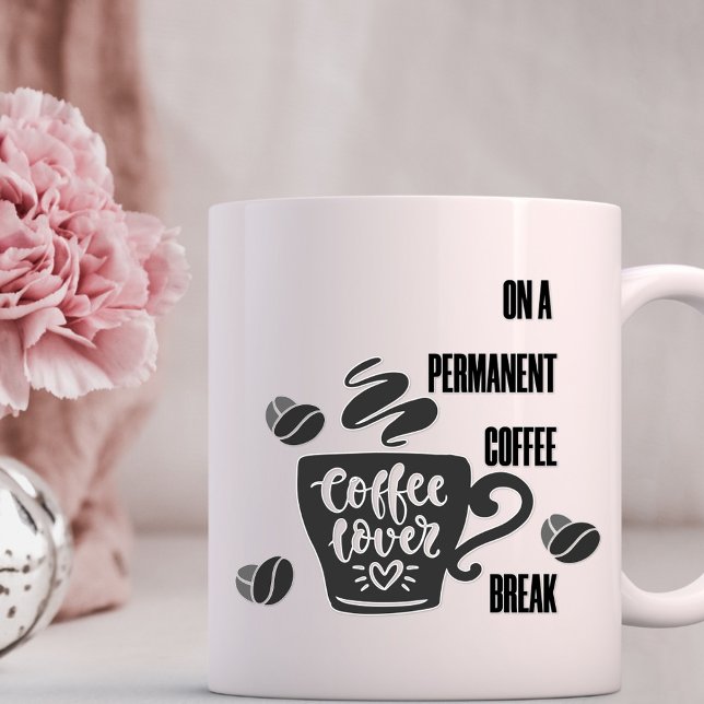 Caneca De Café Em café com café - Amantes de café (Criador carregado)