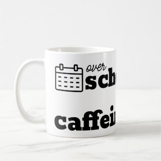 Caneca De Café Em Cafeinado e Agendado