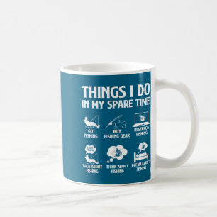 Caneca De Café Em Coisas Tempo Livre Pescaria Pescaria