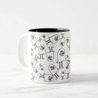 CANECA DE CAFÉ EM DOIS TONS おばけなんかこわくないっ