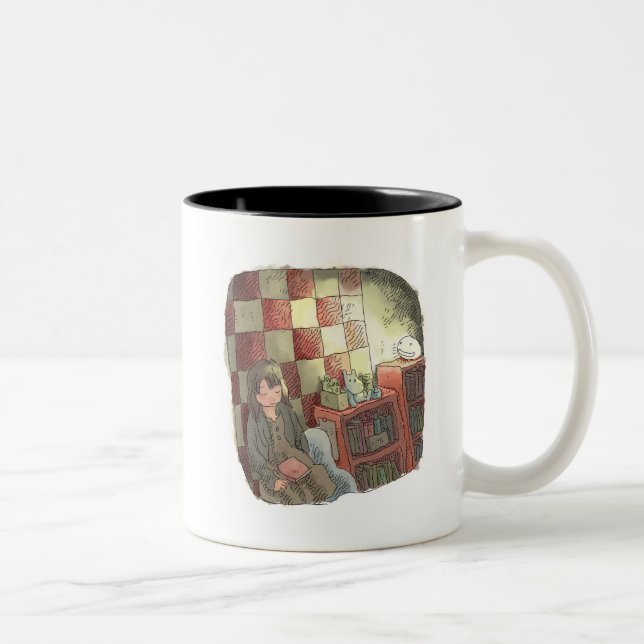 CANECA DE CAFÉ EM DOIS TONS さやしにじ (Direita)