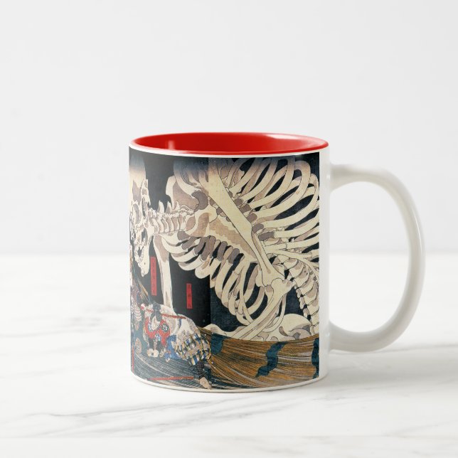 CANECA DE CAFÉ EM DOIS TONS 歌川国芳、相馬の古内裏 (Direita)