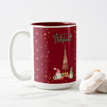 赤色かわいいサンタさんクリスマス♡