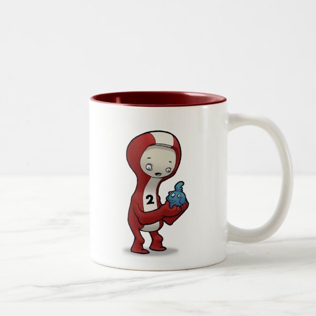 CANECA DE CAFÉ EM DOIS TONS 002 (Direita)