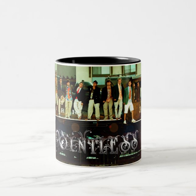 Caneca De Café Em Dois Tons '09- injustificado '10 grupos (Centro)