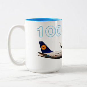 Caneca De Café Em Dois Tons 100 acima