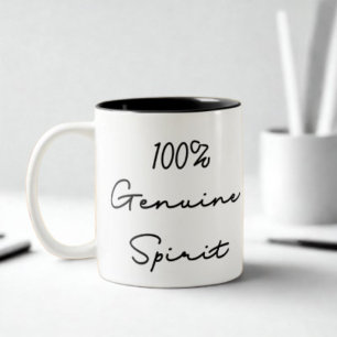 Caneca De Café Em Dois Tons 100% de citação original