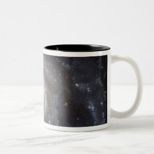 Caneca De Café Em Dois Tons 101 mais messier, a galáxia do Pinwheel