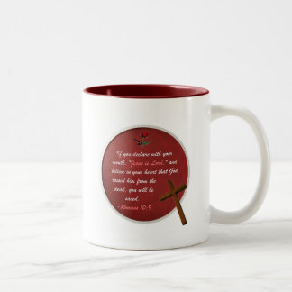 Caneca De Café Em Dois Tons 10:9 dos romanos