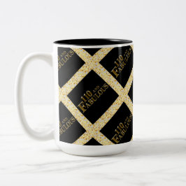 Caneca De Café Em Dois Tons 110 Aniversário