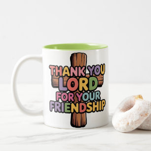 Caneca De Café Em Dois Tons 11 0z Café Mug Obrigado Senhor........