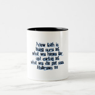 Caneca De Café Em Dois Tons 11:1 dos hebraicos