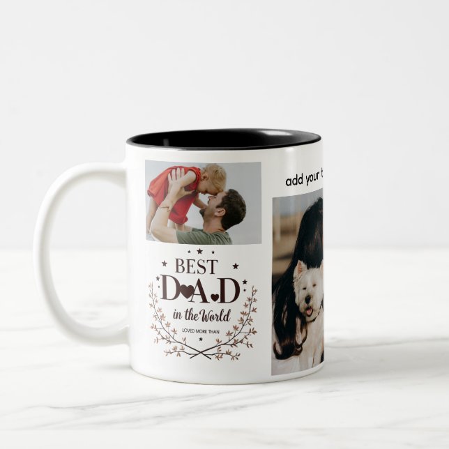 Caneca De Café Em Dois Tons 11 oz - Mug Personalizado de Dois Tons (Esquerda)