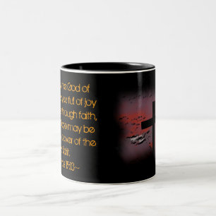 Caneca De Café Em Dois Tons 15:13 dos romanos