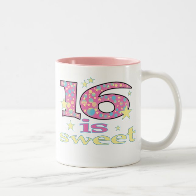 Caneca De Café Em Dois Tons 16 são doces (Direita)
