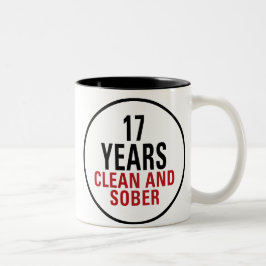 Caneca De Café Em Dois Tons 17 anos limpam e moderam