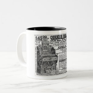 CANECA DE CAFÉ EM DOIS TONS 1886 AD PARA ÓRGÃOS CORNISTAS