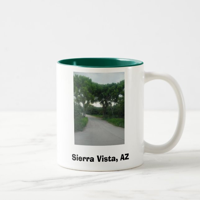 Caneca De Café Em Dois Tons 192, serra Vista, AZ (Direita)