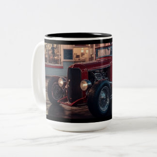 Caneca De Café Em Dois Tons 1932 Ford Roadster