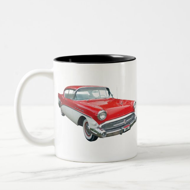 Caneca De Café Em Dois Tons 1957 Buick (Esquerda)