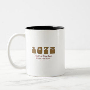 Caneca De Café Em Dois Tons 1972 Música do Topo, A Primeira Vez que Eu Vi Seu