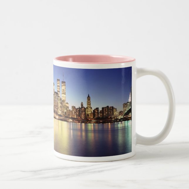 Caneca De Café Em Dois Tons 1984_new_york_skyline_! (Direita)