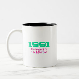 Caneca De Café Em Dois Tons 1991 Música Principal, Tudo o Que Eu Faço Eu Faço
