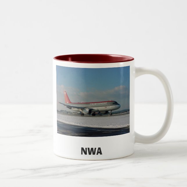 Caneca De Café Em Dois Tons 1 noroeste, NWA (Direita)