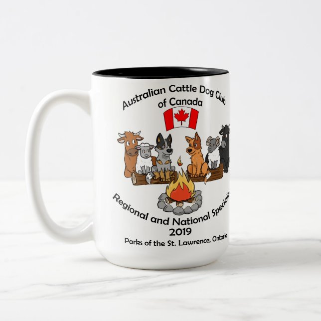 Caneca De Café Em Dois Tons 2019 ACDCC Nationals Mugs (Esquerda)