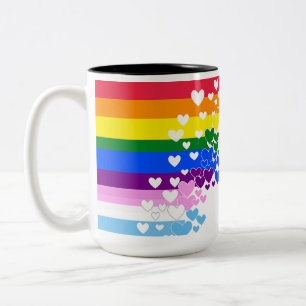 Caneca De Café Em Dois Tons 2023 Design 2 Mug do Orgulho Camarillo