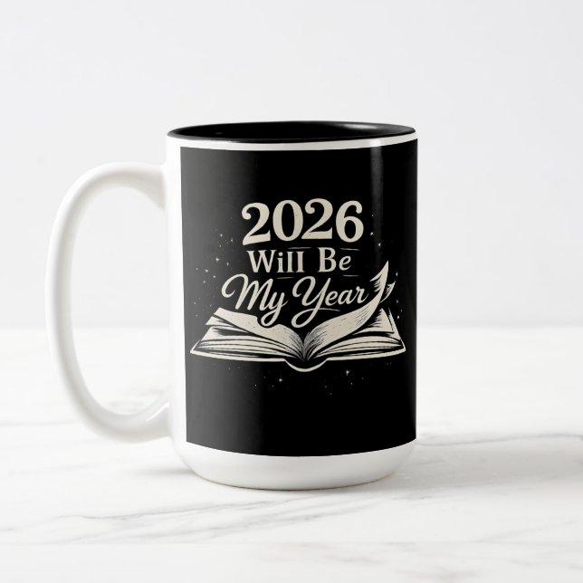 Caneca De Café Em Dois Tons 2026 New Chapter (Esquerda)