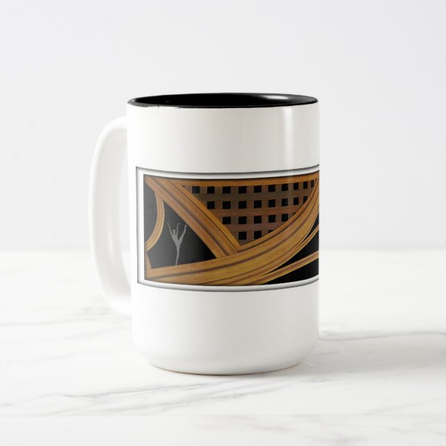 CANECA DE CAFÉ EM DOIS TONS 209-B (Frente Esquerda)