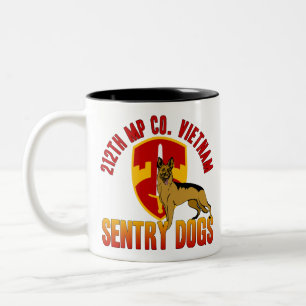 Caneca De Café Em Dois Tons 212th PM Co. - Vietnam