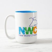 25 Aniversário Novo Mundo Chorale Mug