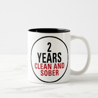 Caneca De Café Em Dois Tons 2 anos limpam e moderam
