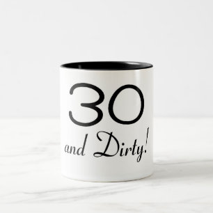 Caneca De Café Em Dois Tons 30 e 3 sujos