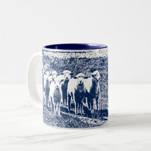 Caneca De Café Em Dois Tons 325 ml