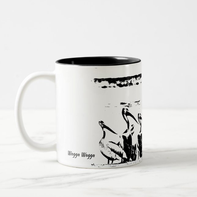 Caneca De Café Em Dois Tons 325 ml (Esquerda)