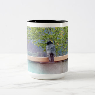 Caneca De Café Em Dois Tons 3 corvos