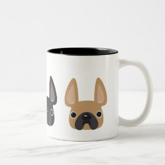 Caneca De Café Em Dois Tons 3 Franceses