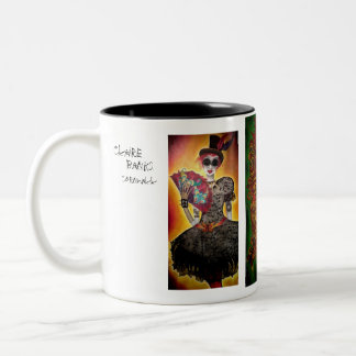 Caneca De Café Em Dois Tons 3 irmãs