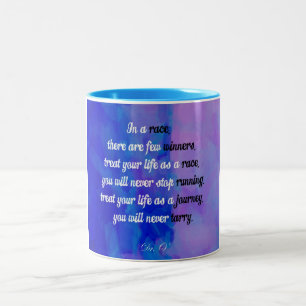 Caneca De Café Em Dois Tons 3SqMeals Mug