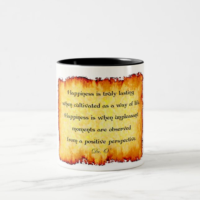 Caneca De Café Em Dois Tons 3SqMeals Mug (Centro)